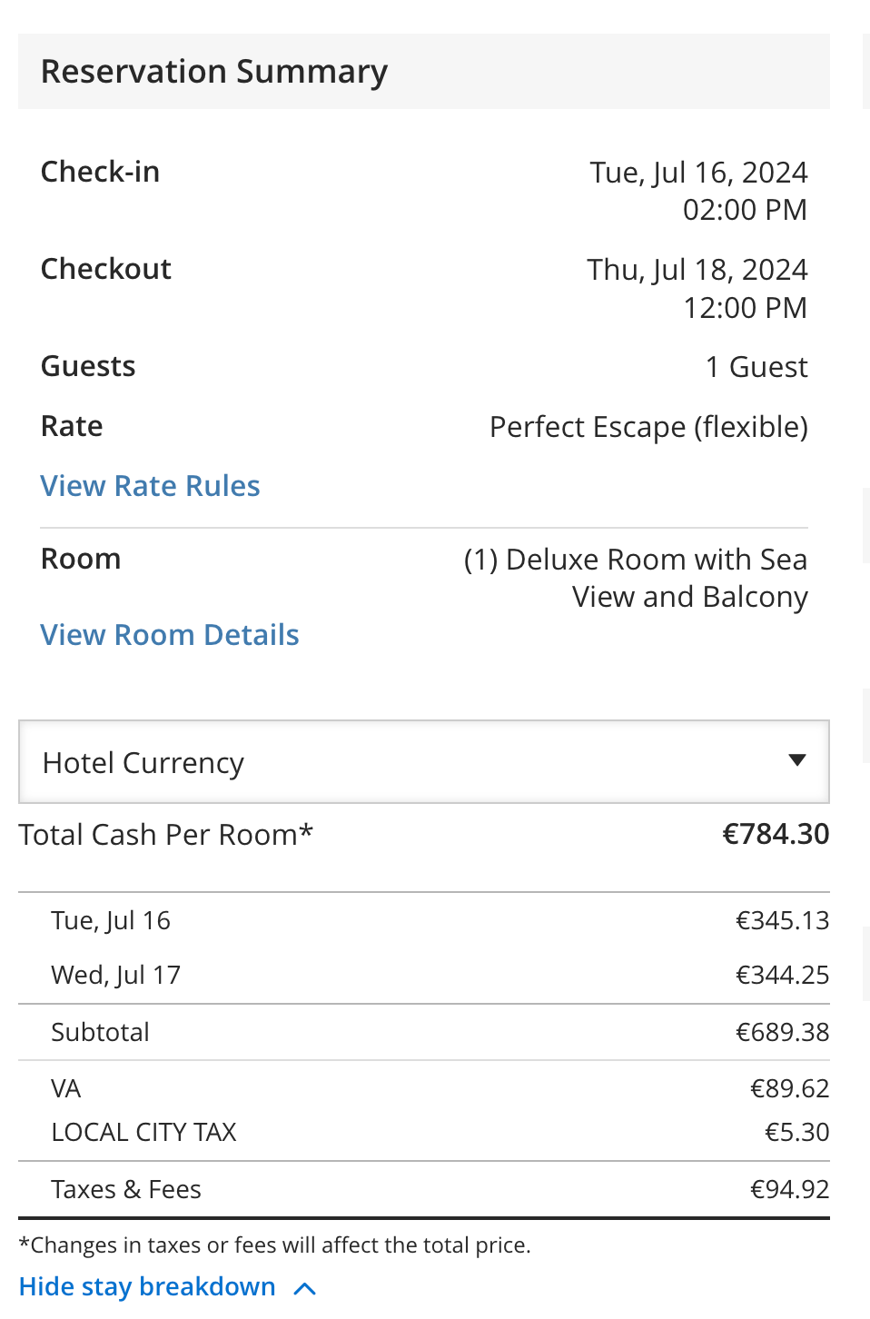 Earn up to 9 points per dollar on stays at Mr & Mrs Smith properties